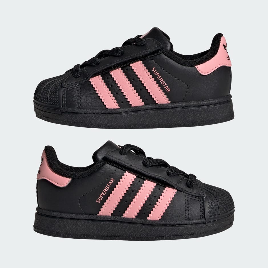 Pantofi Superstar II cu &Icirc;nchidere Comfort Closure și Șireturi Elastice