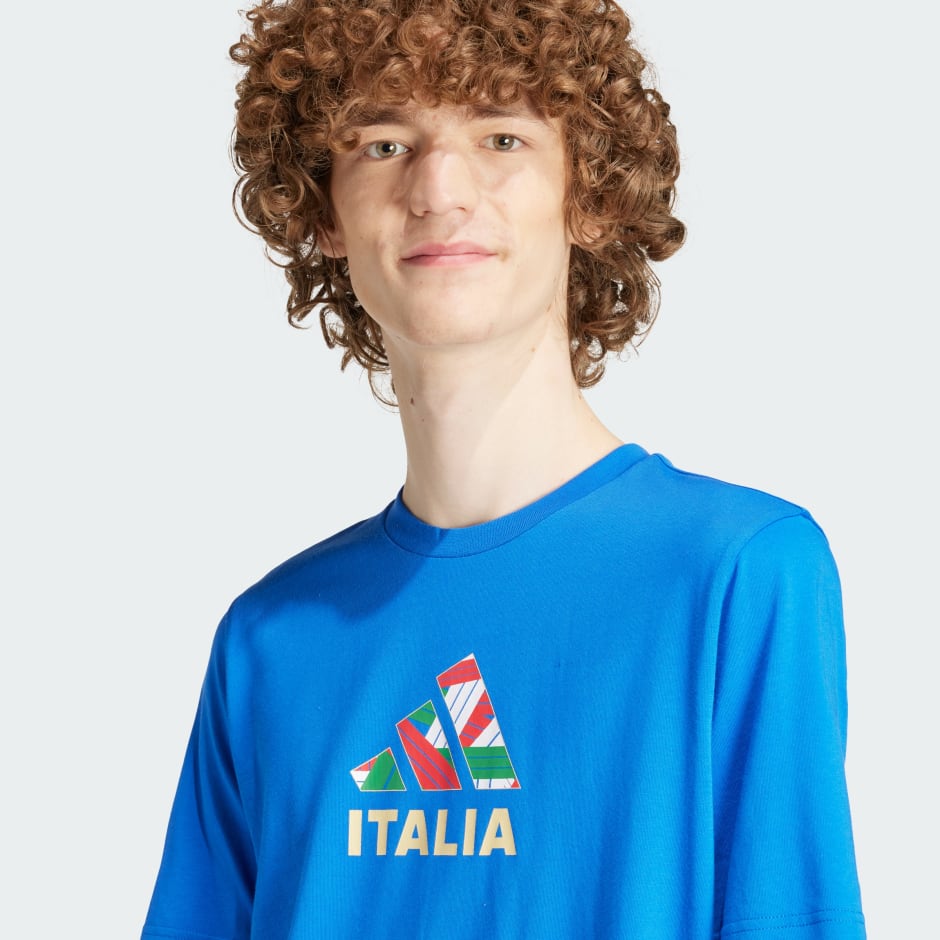 Italy Football Fan Graphic Tee