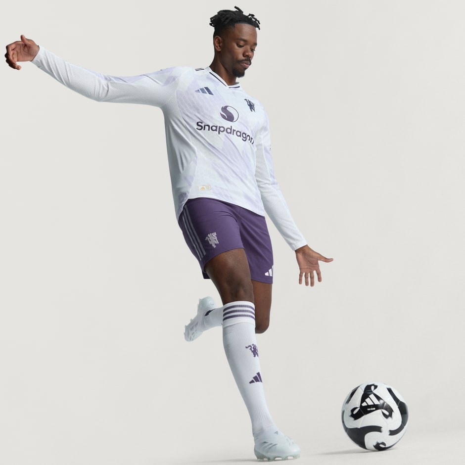 Manchester United 25/26 Long Sleeve Away Authentic Jersey