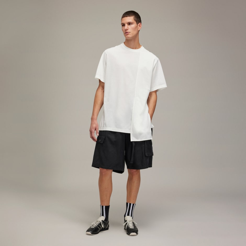 Y-3 Washed Twill Shorts