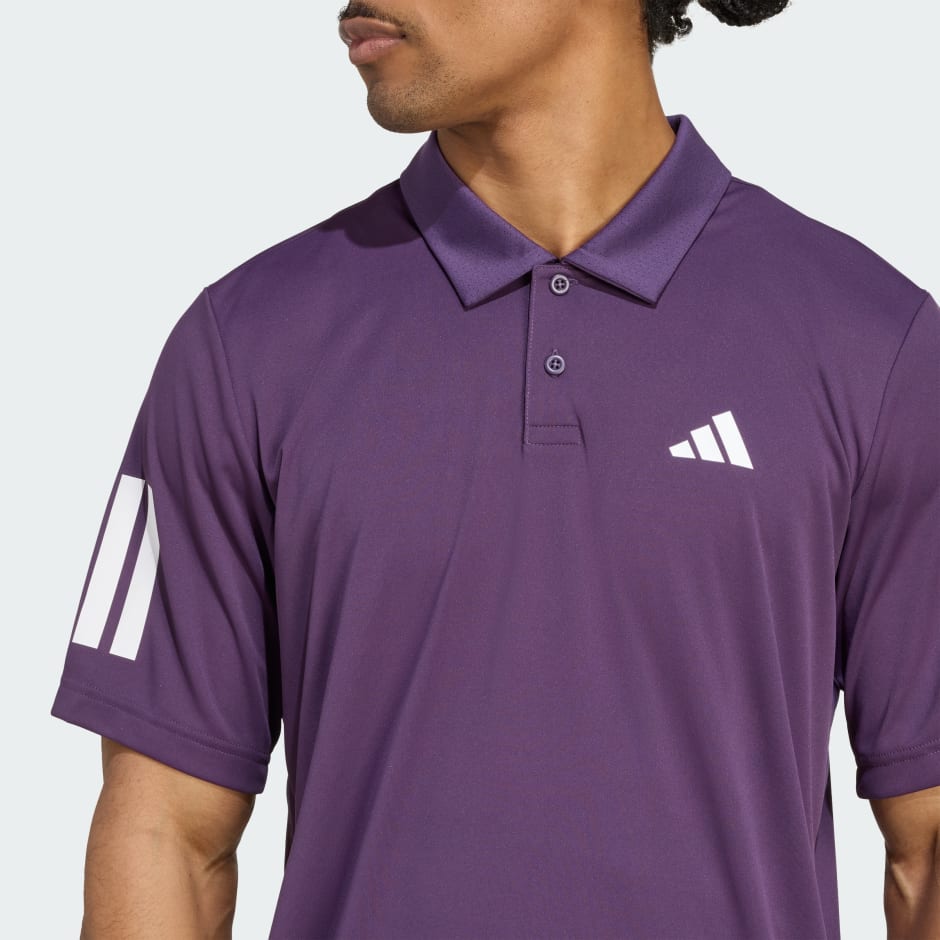 Club Tennis 3-Stripes Polo Shirt