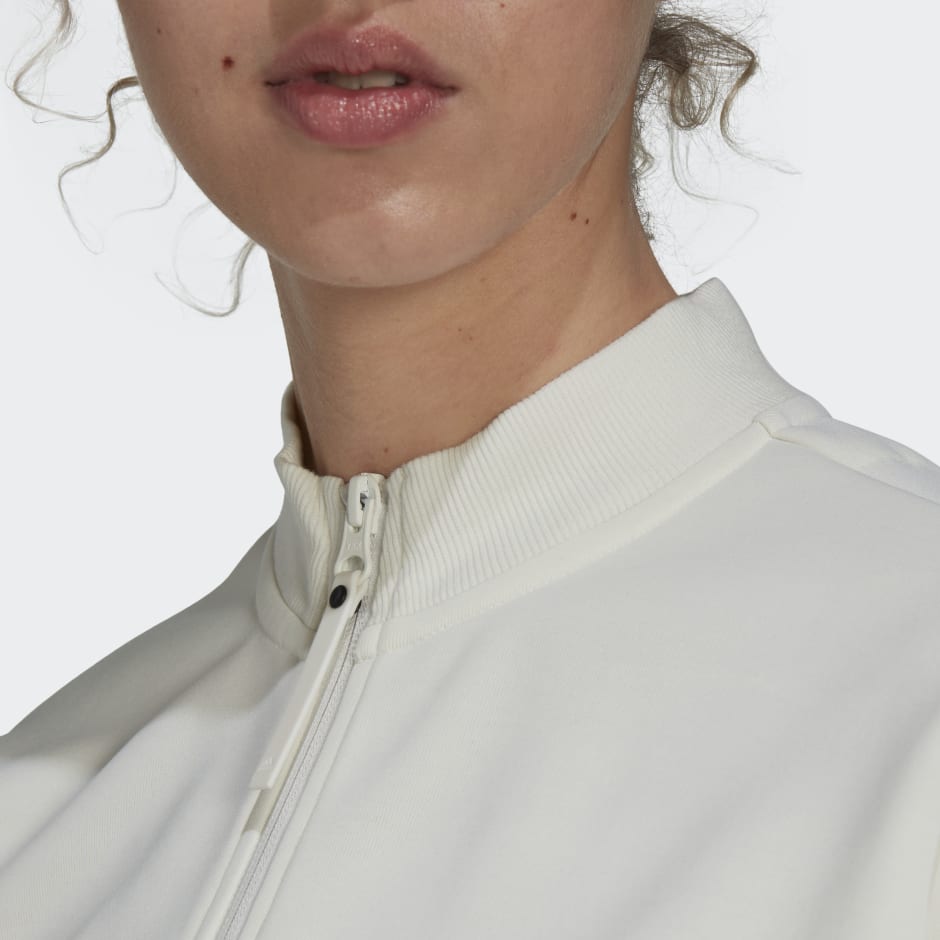 Cropped Track Top