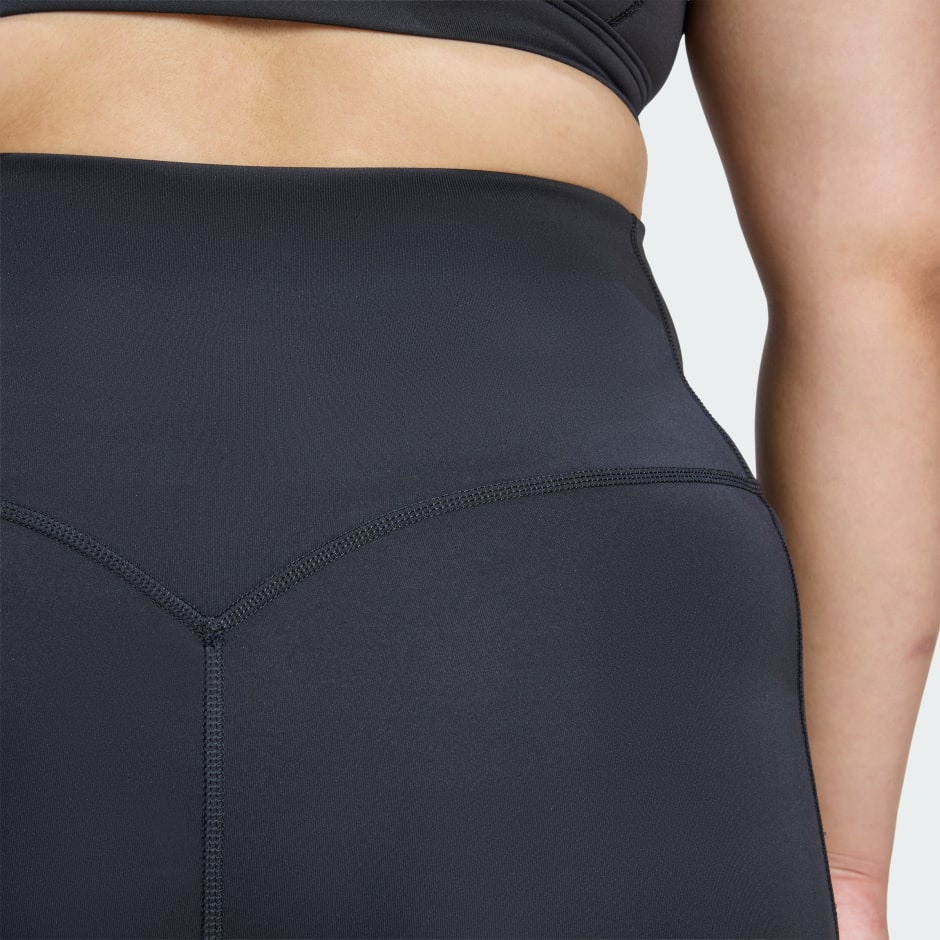 Tajice Optime Workout 3-Stripes 7/8 (Plus veličina)