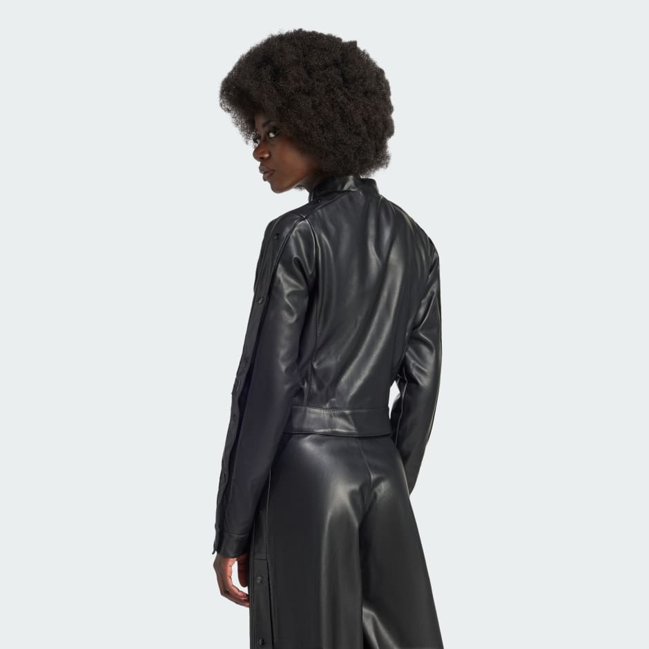 Premium Pleather Adibreak Track Top