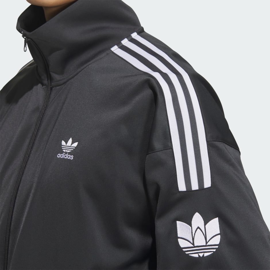 Retro Track Track Top (Gender Neutral) - Grey | adidas Hong Kong