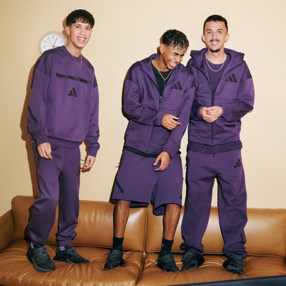 Pantaloni cu tiv deschis adidas Z.N.E.