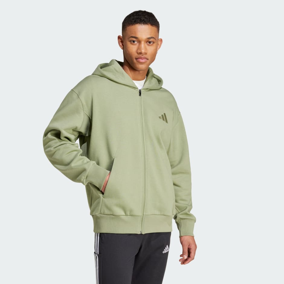 جاكيت بقبعة ALL SZN Fleece Full-Zip