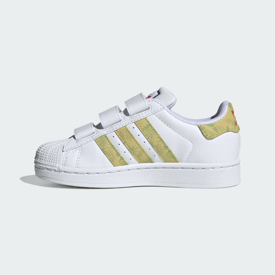 Adidas Originals Adidas Superstar Ii Kids Yellow Kids Shoes Adidas