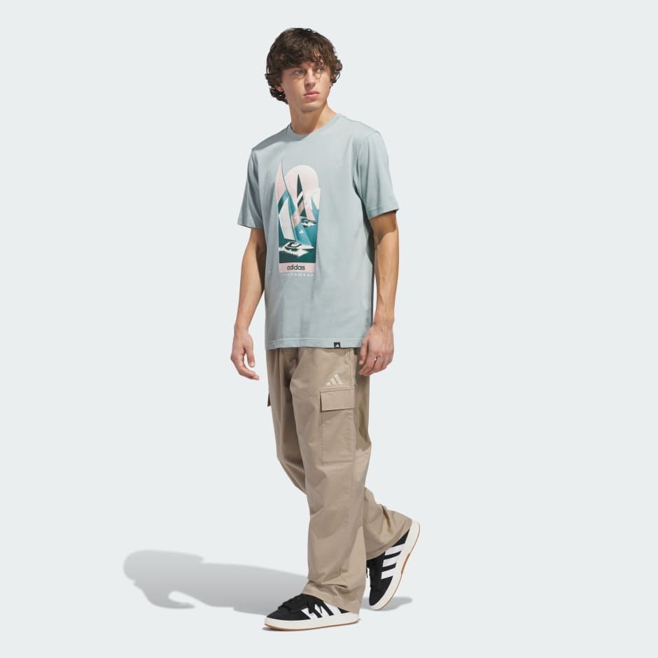 Summer Sailing Graphic T-shirt