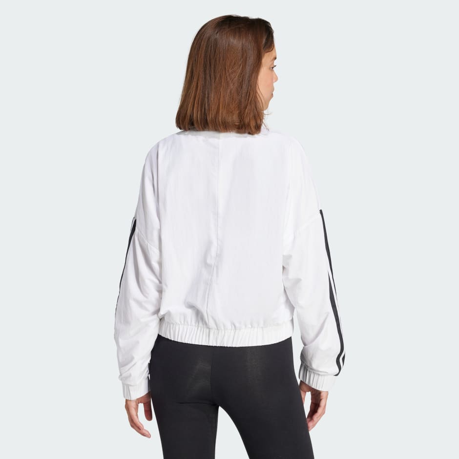 Essentials 3-Stripes Lifestyle Woven Bomber Jacket