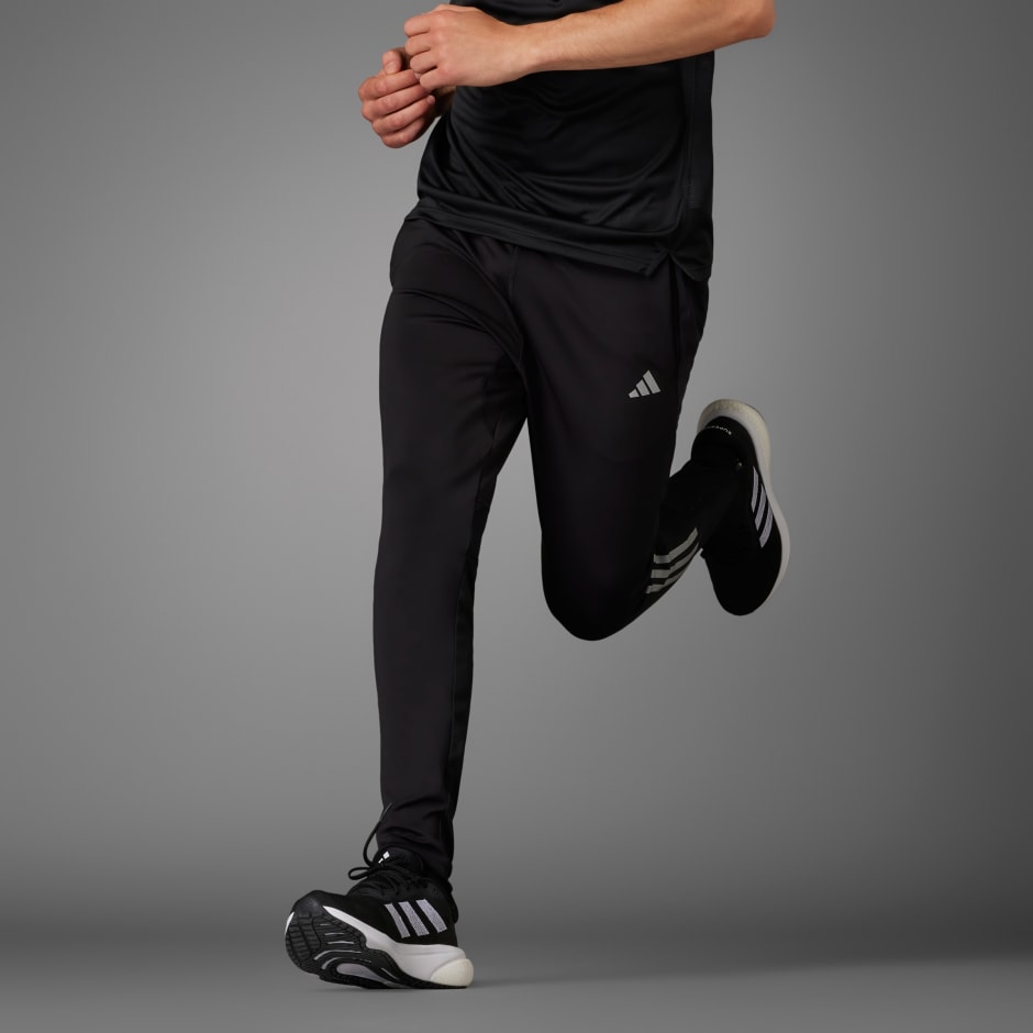 adidas Own the Run Astro Knit Pants Black adidas IL