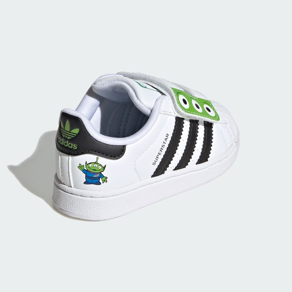 ADIDAS DISNEY PIXAR SUPERSTAR II COMFORT CLOSURE AR SHOES