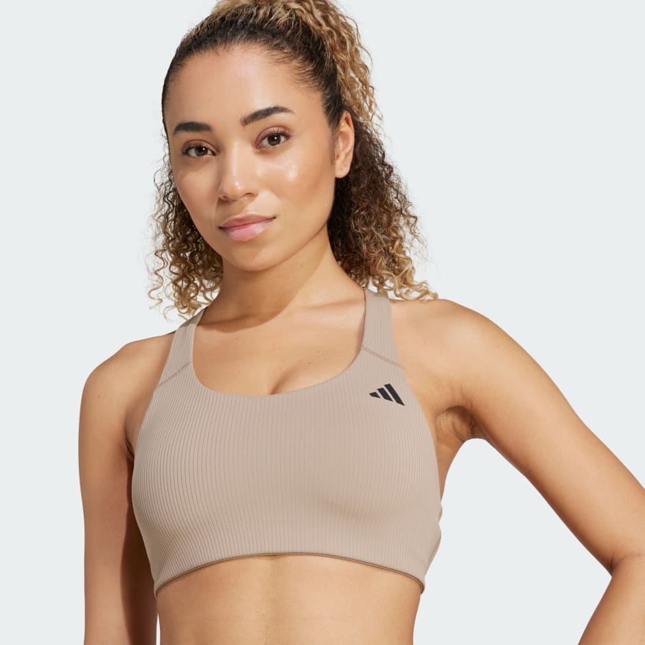 Brassi&egrave;re de training tissu c&ocirc;tel&eacute; Powerimpact Maintien moyen