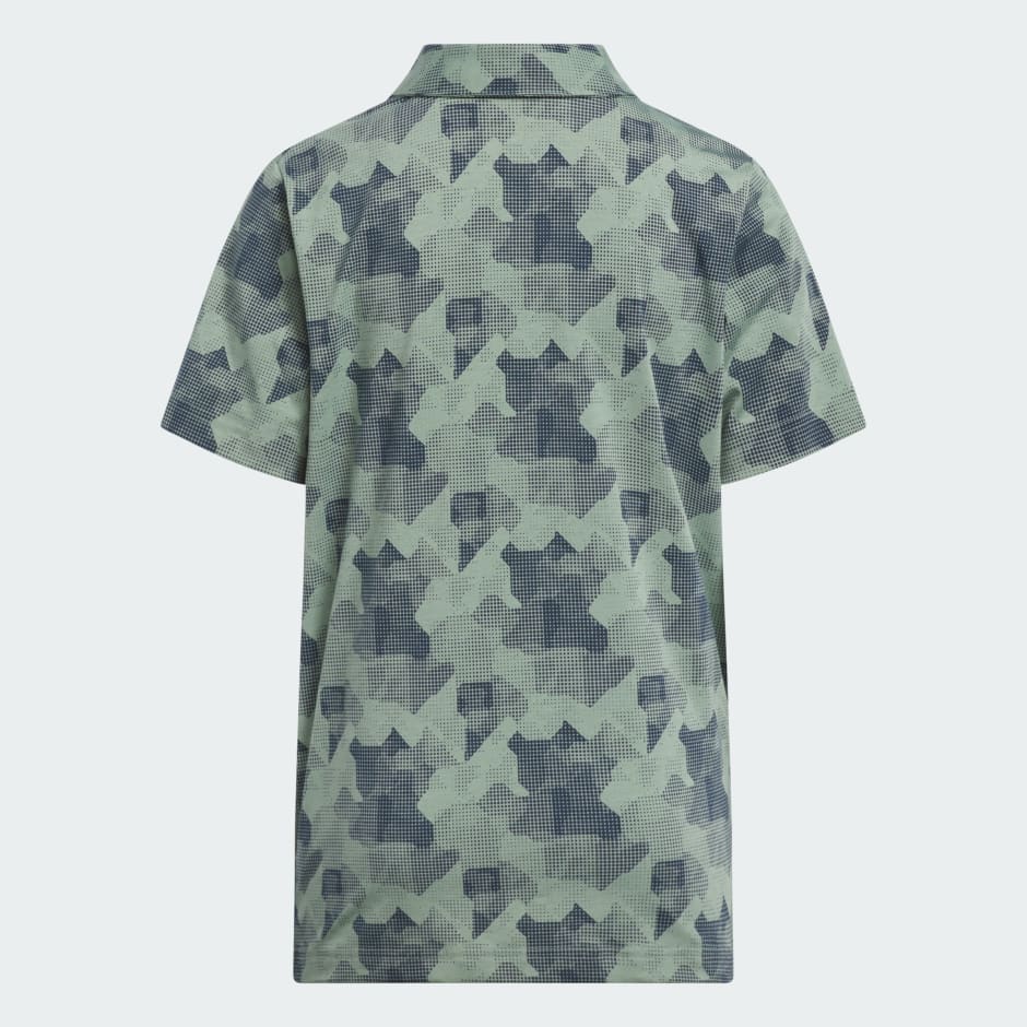 Printed Scripted Polo Shirt Kids