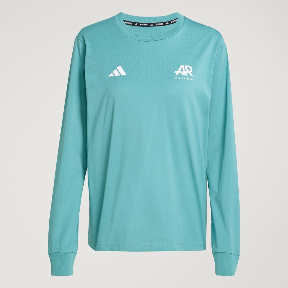 تي شيرت Runners بأكمام طويلة (للجنسين)