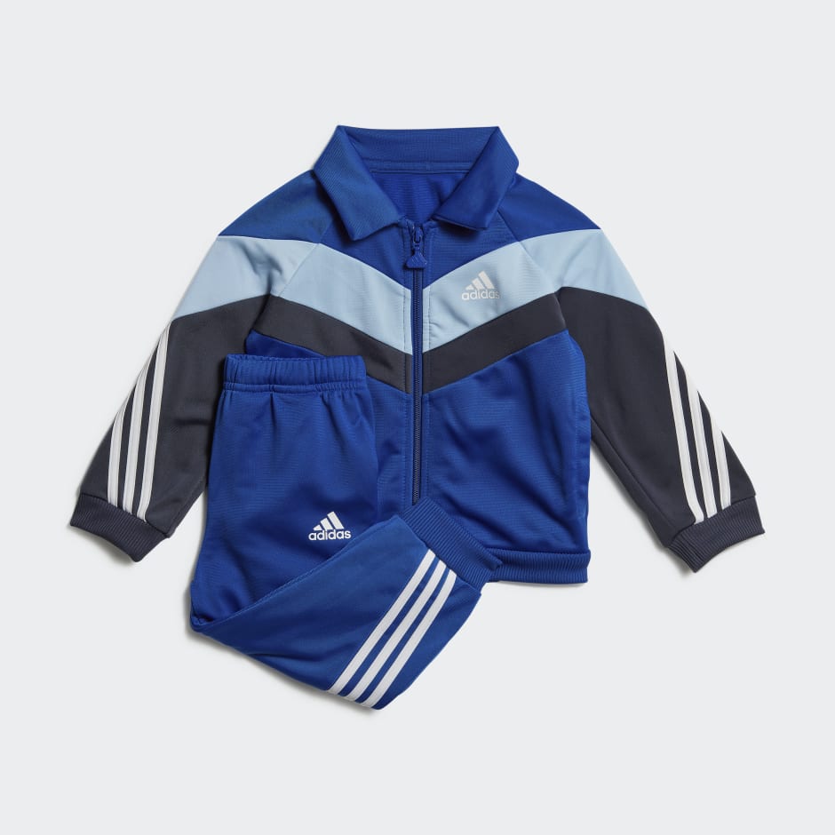 adidas Future Icons Shiny Track Suit - Blue | adidas NG