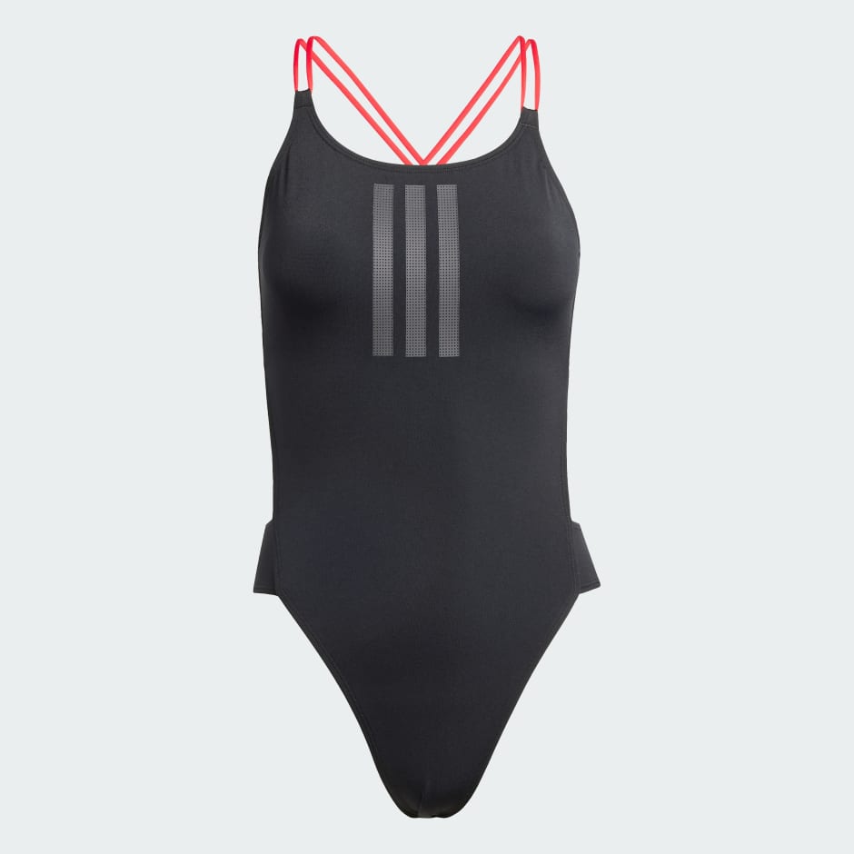 Costum de baie Ripstream cu 3 dungi și spate în X