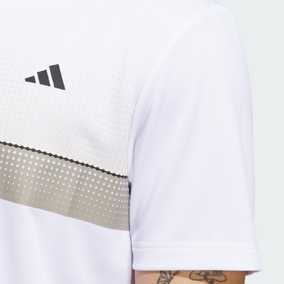 Performance Allover Print Polo Shirt