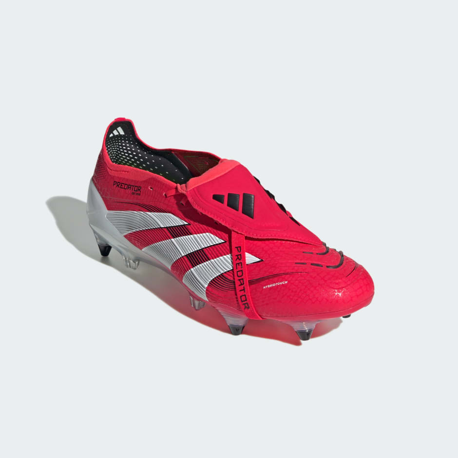 Ghete de fotbal cu limbă pliată pentru teren moale Predator Elite