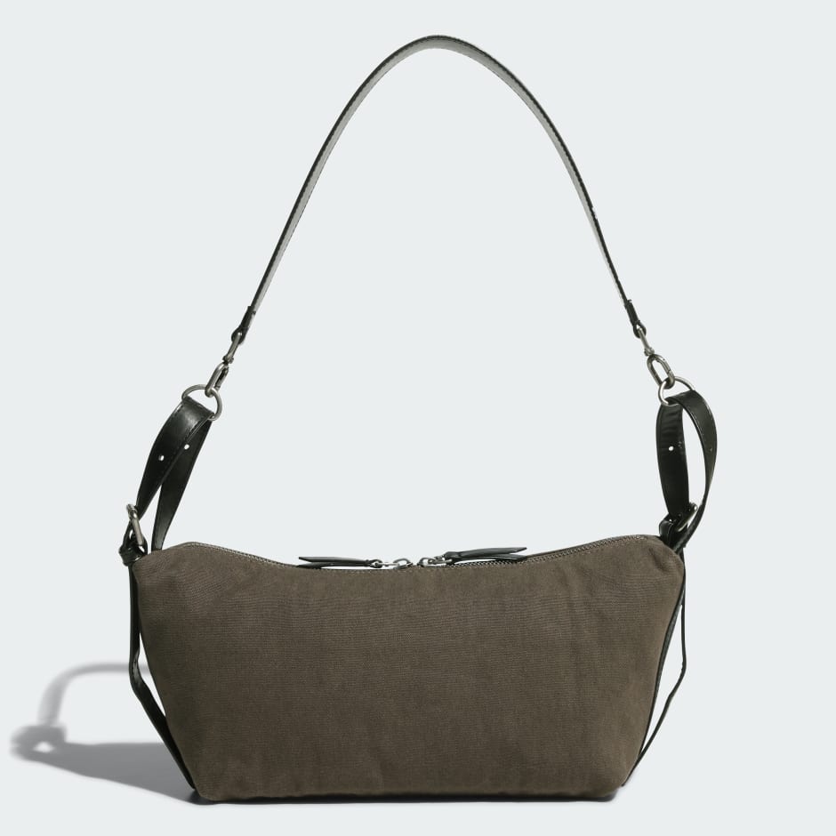 女裝扣帶斜孭袋配棉