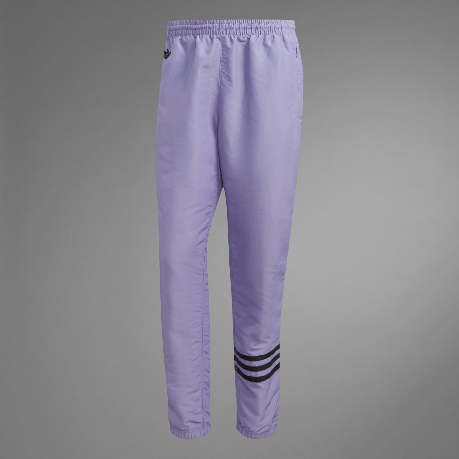 NWT Mens XL Adidas Originals Adaptive Track Pants Running HN0387 Purple  logo $85