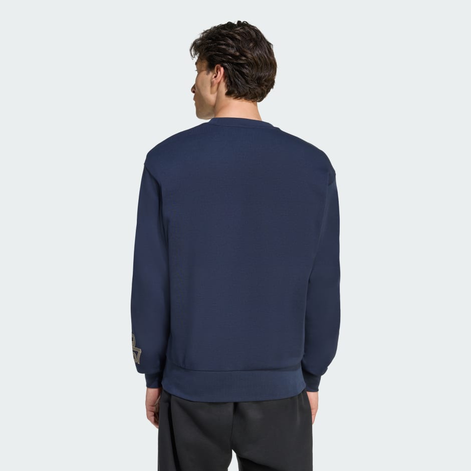 Bluză cu Croială Crew Real Madrid Heritage