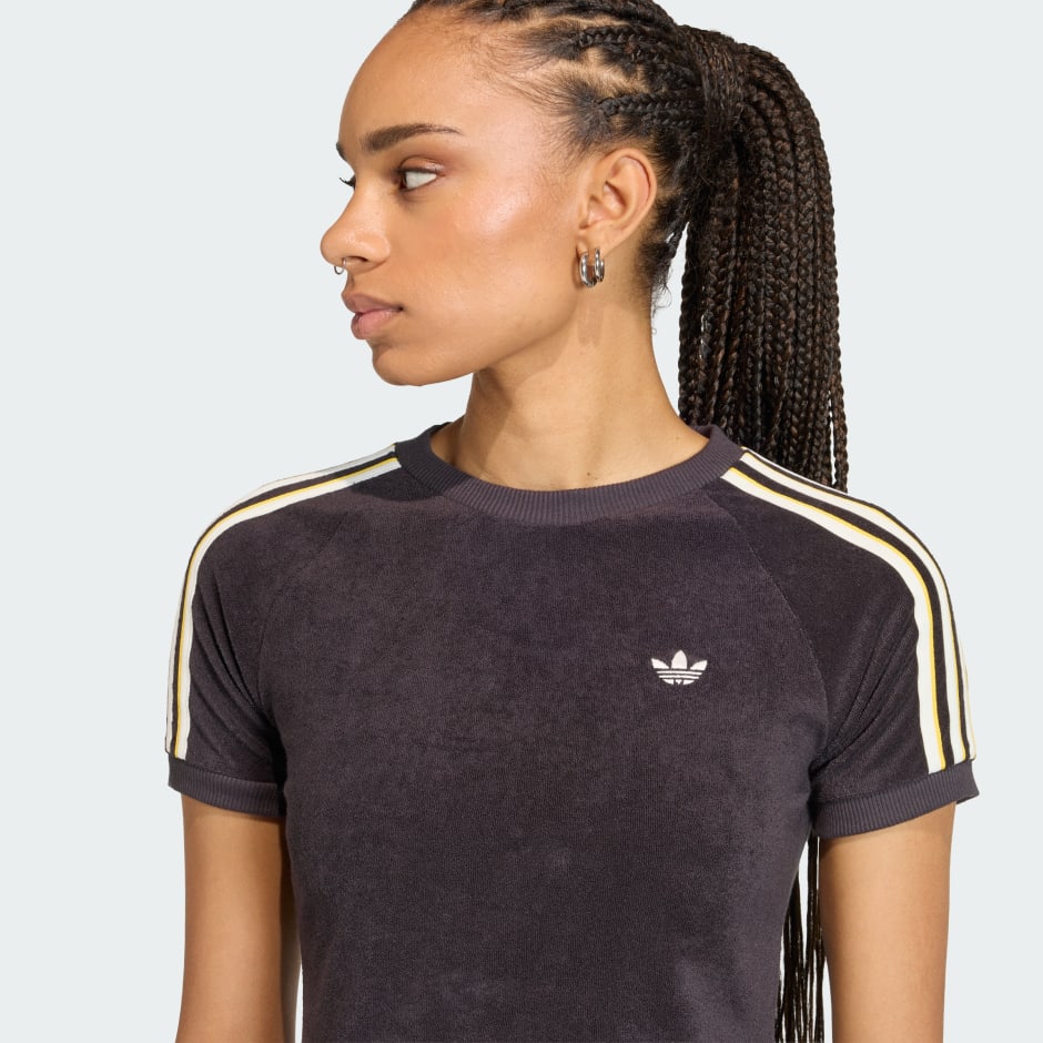 TRICOU DIN MATERIAL PLUȘAT TIP PROSOP CALI