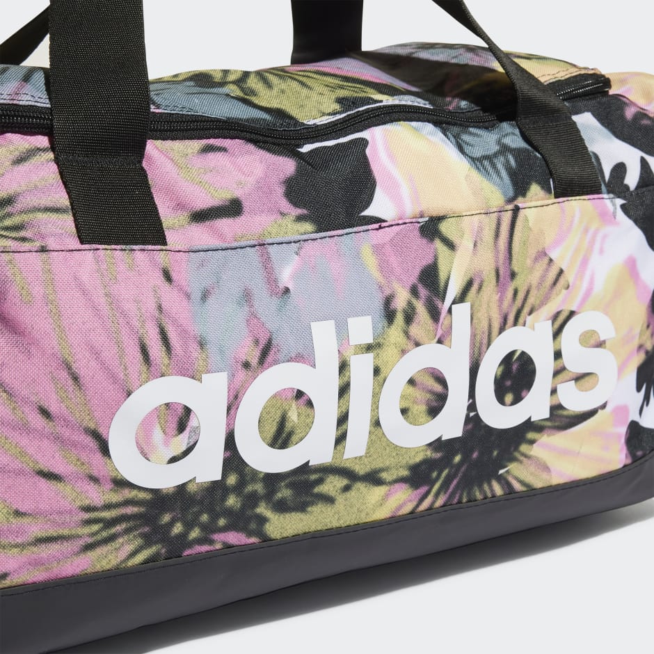 Essentials Linear Graphic Small Duffel Bag