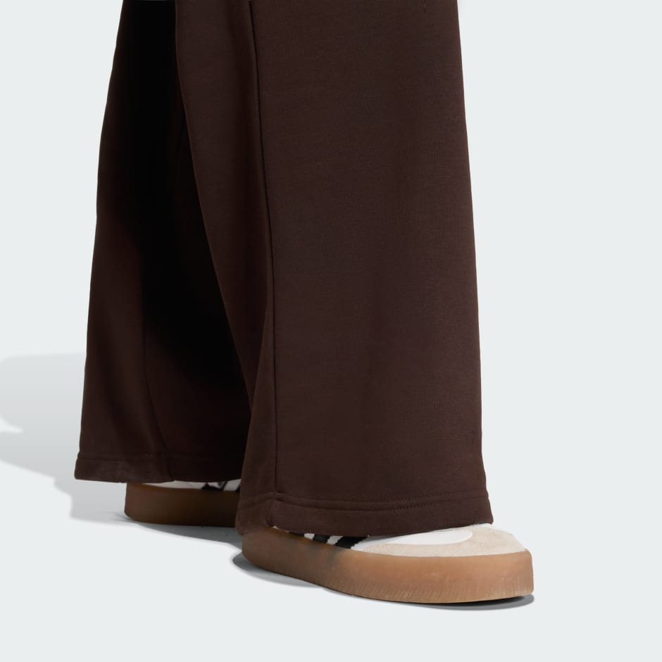 Hlače od flisa &scaron;irokih nogavica Essentials