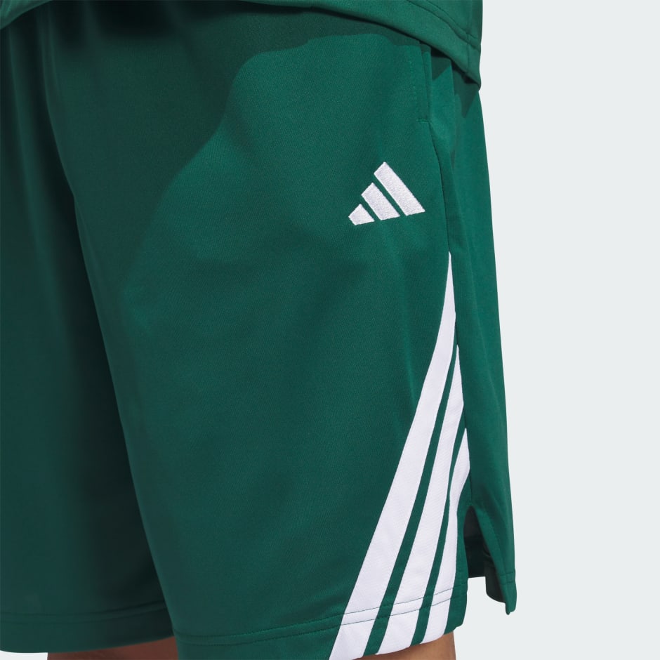 Clothing - Legends 3-Stripes Basketball Shorts - Green