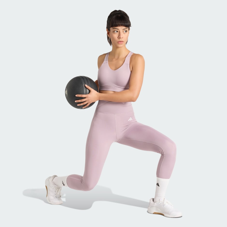 Optim&eacute; Essentials Stash Pocket Full-Length Leggings