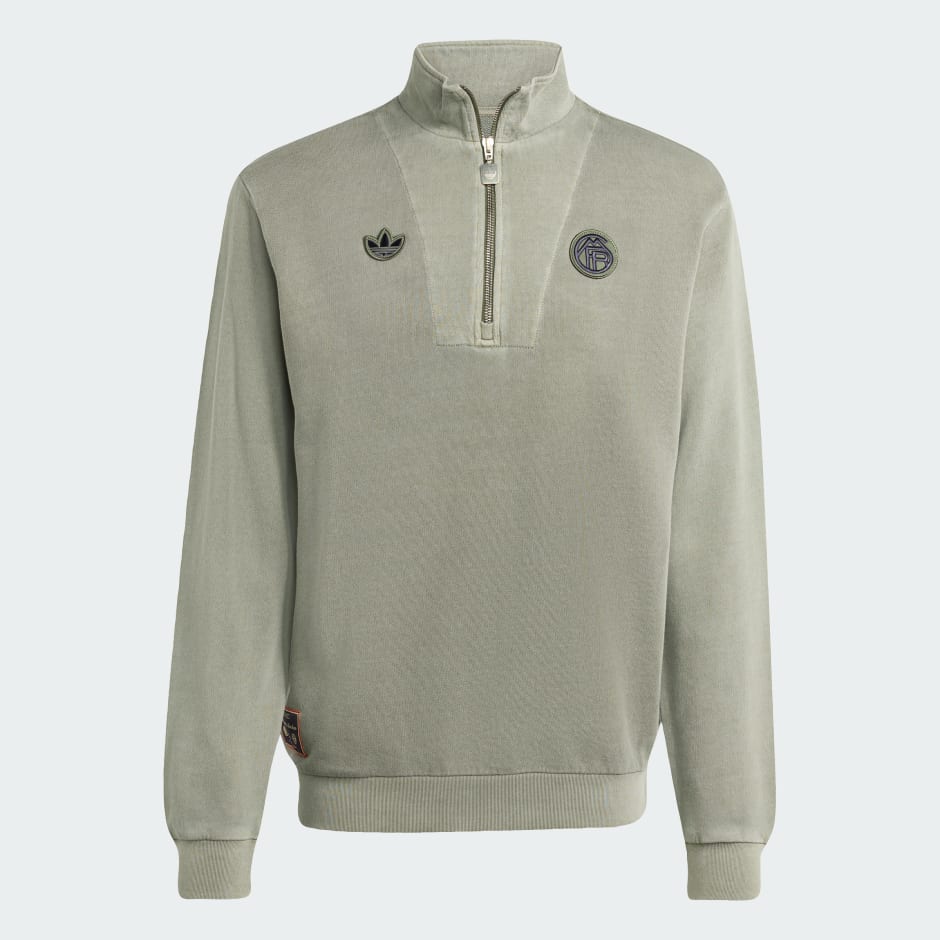 Bluză cu fermoar 1/2 FC Bayern Terrace Icons