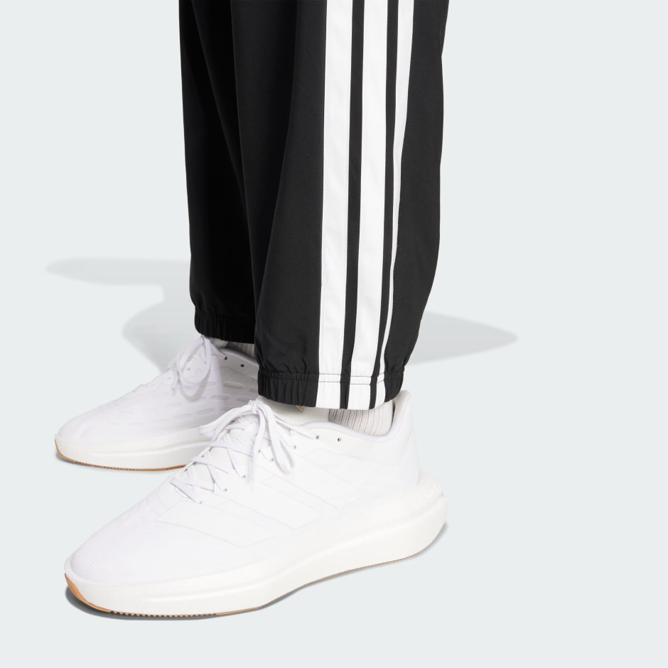 Essentials Elasticated Cuff Woven 3-Stripes Pants