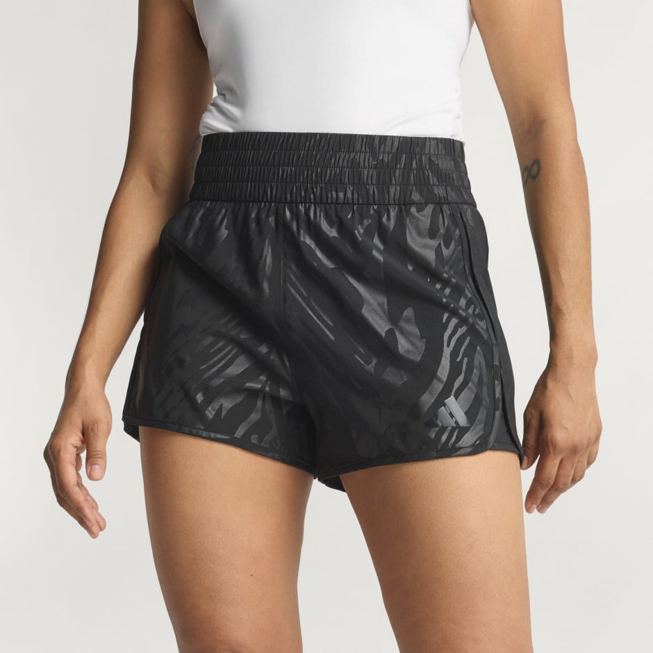 AOP Pacer Training Woven High-Rise Shorts