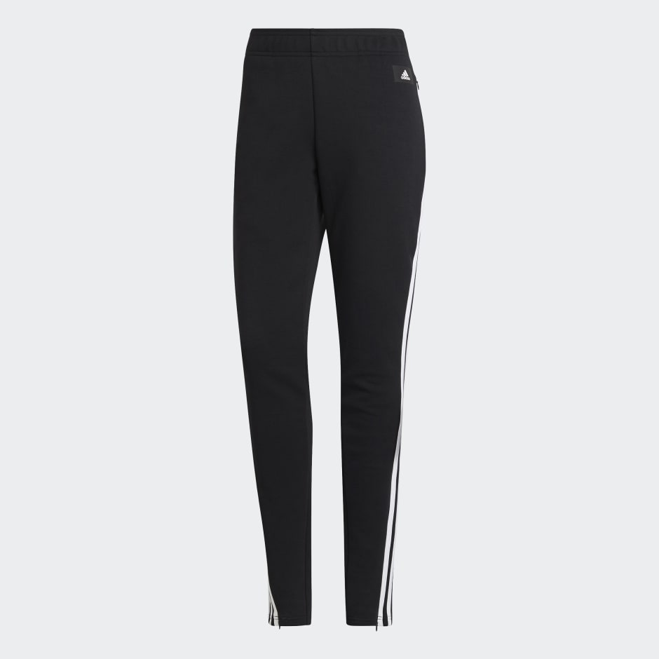 adidas black skinny pants