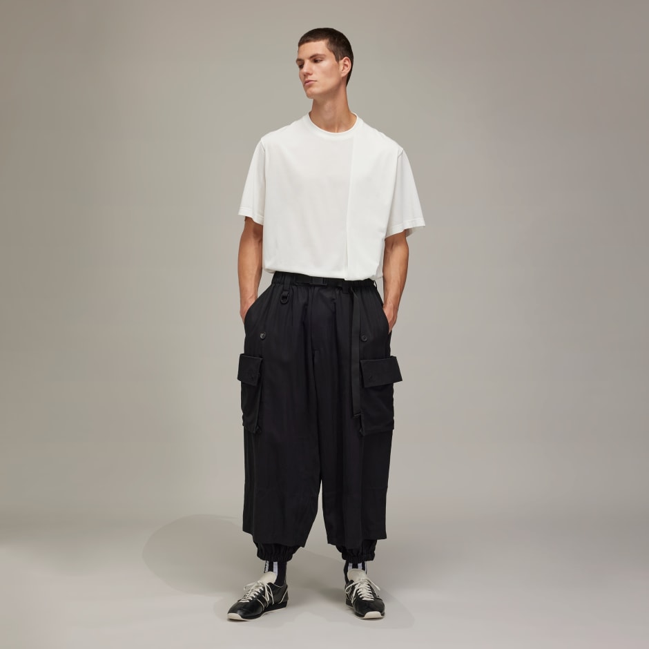 Y-3 Washed Twill Cargo Pants