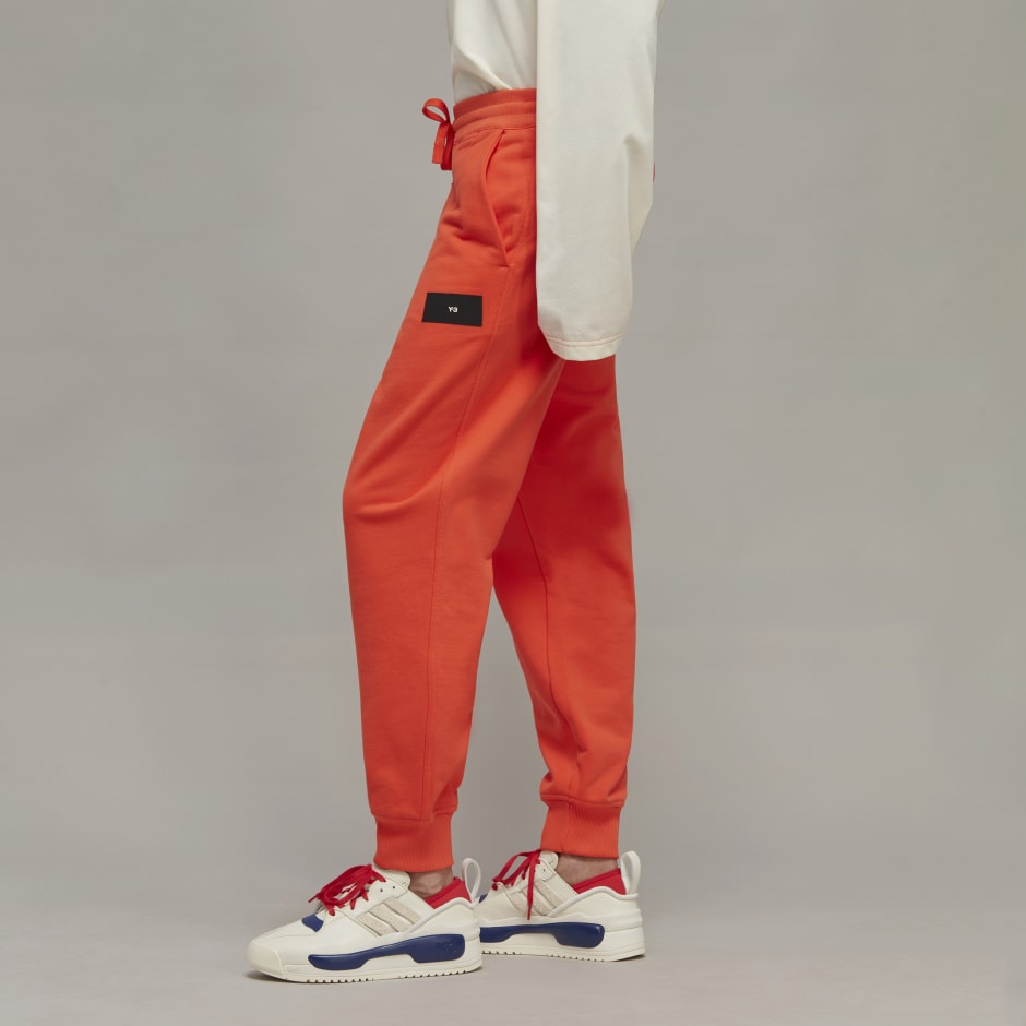 waar dan ook Medisch wangedrag vuist adidas Y-3 Organic Cotton Terry Cuffed Pants - Red | adidas QA