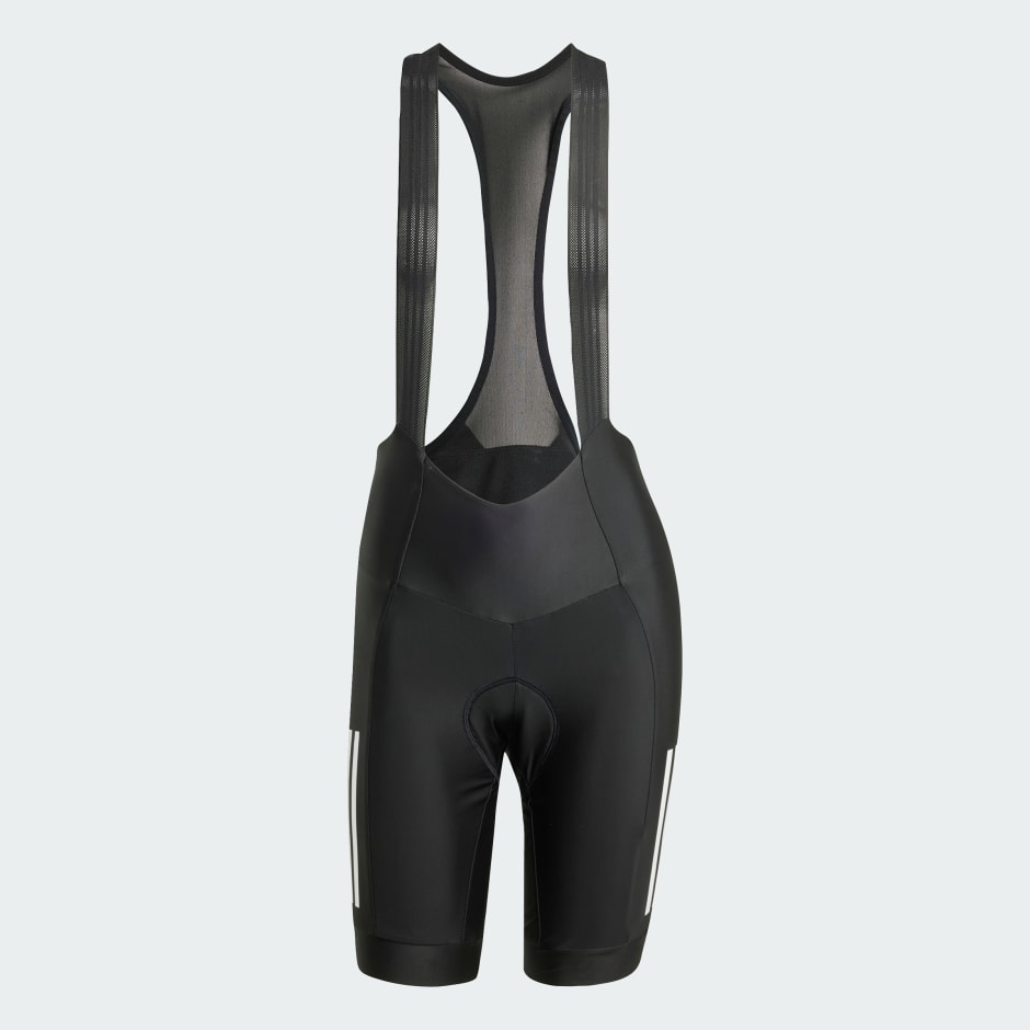 Biciklističke kratke hlače s naramenicama Essentials 3-Stripes Padded