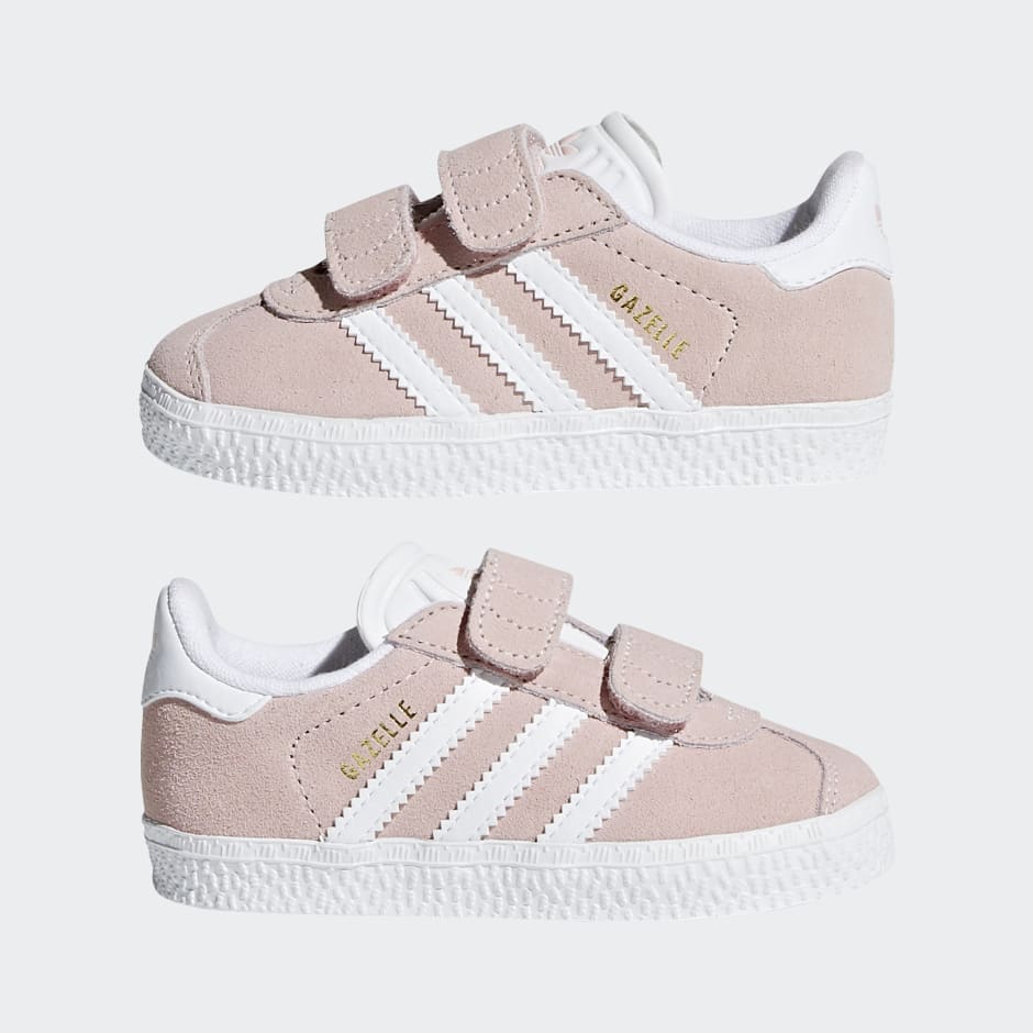 Pink adidas 2025 baby shoes