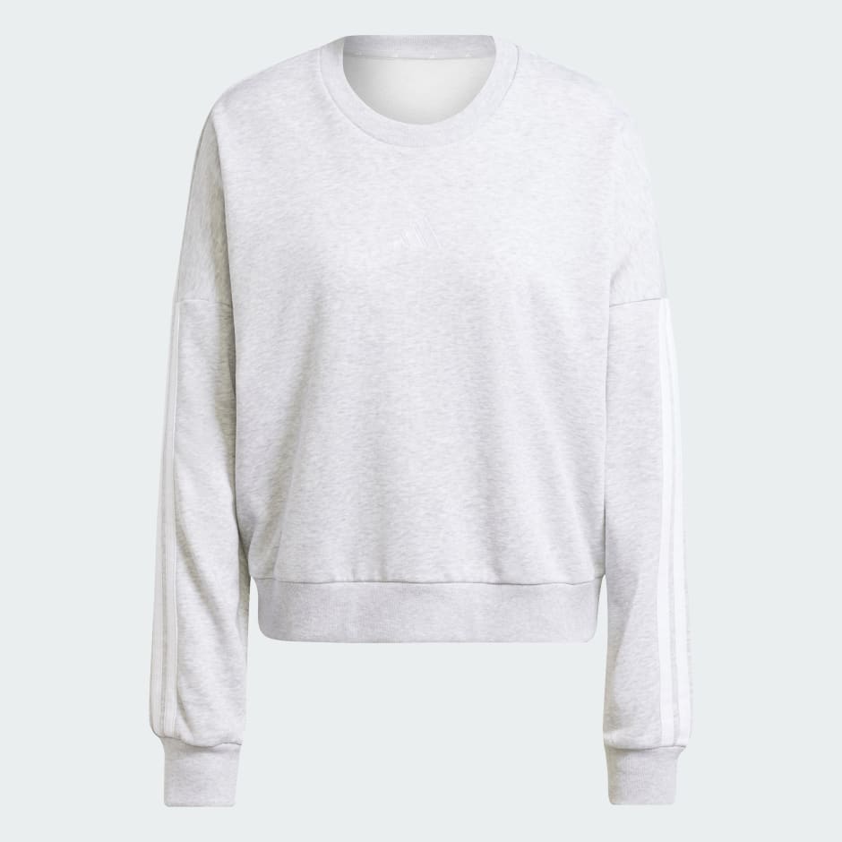 Bluză sport flaușată cu 3 dungi Essentials