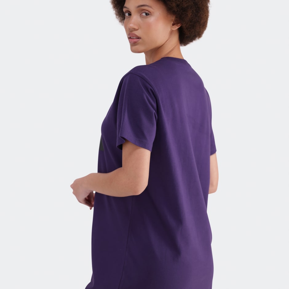 WOMENS BOS LOGO BOYFRIEND T-SHIRT DRESS