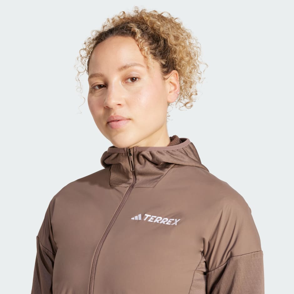 جاكيت Terrex Xperior Climawarm+ Wind Light Fleece مع قبعة