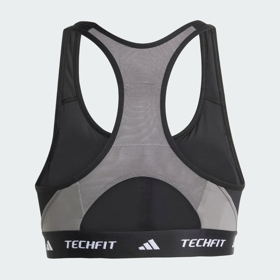 Bustieră cu susținere medie Techfit Colorblock