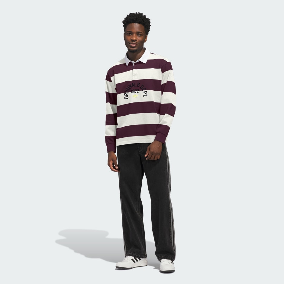 adidas Originals Dept. Striped Polo Shirt