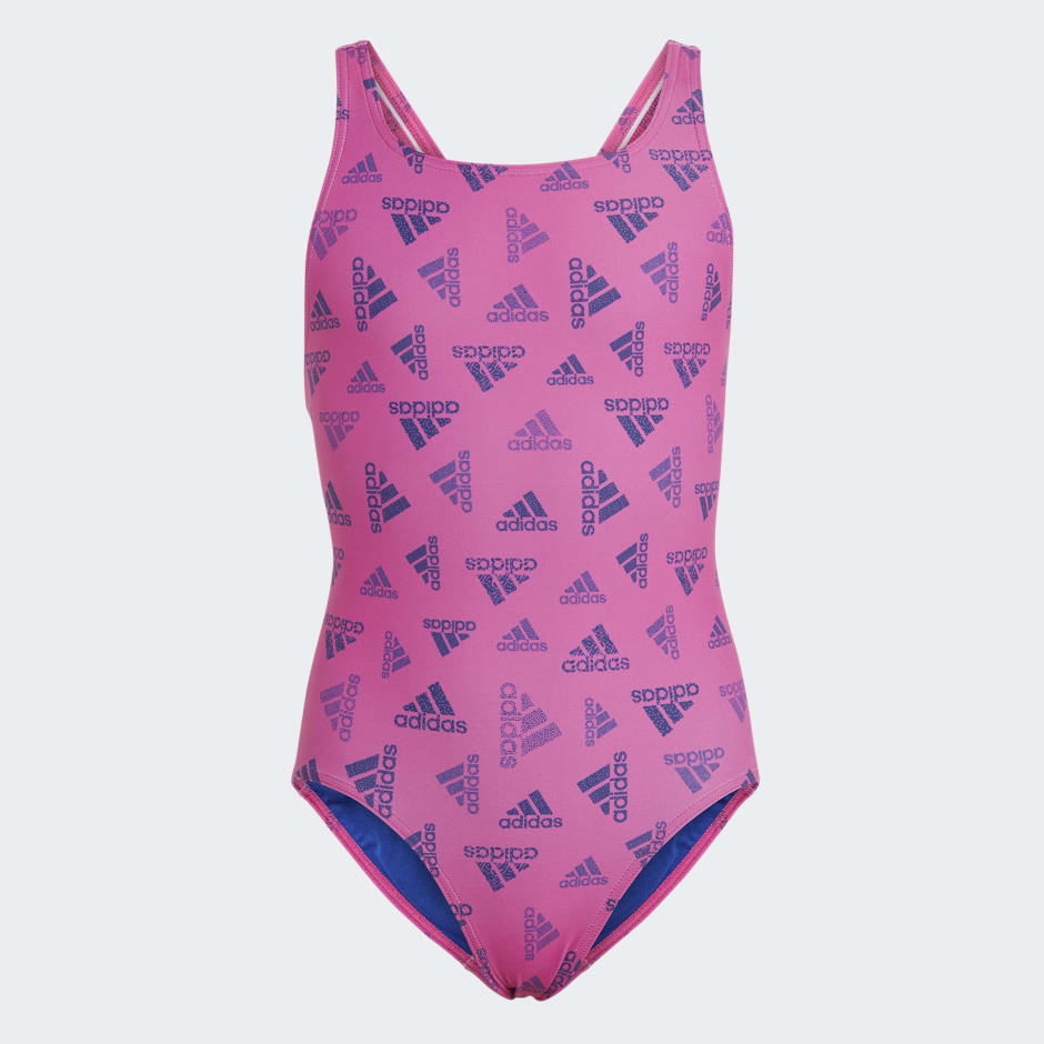 Troende beviser Tidsserier Kids Clothing - Logo Swimsuit - Pink | adidas Saudi Arabia