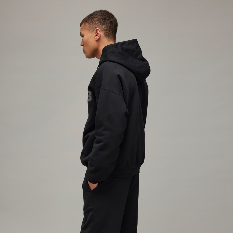 Y-3 Logo Zip Hoodie