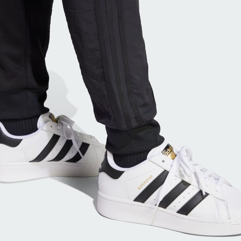 Men's Clothing Adicolor Re-Pro SST Material Mix Track Pants - Black | adidas Kuwait