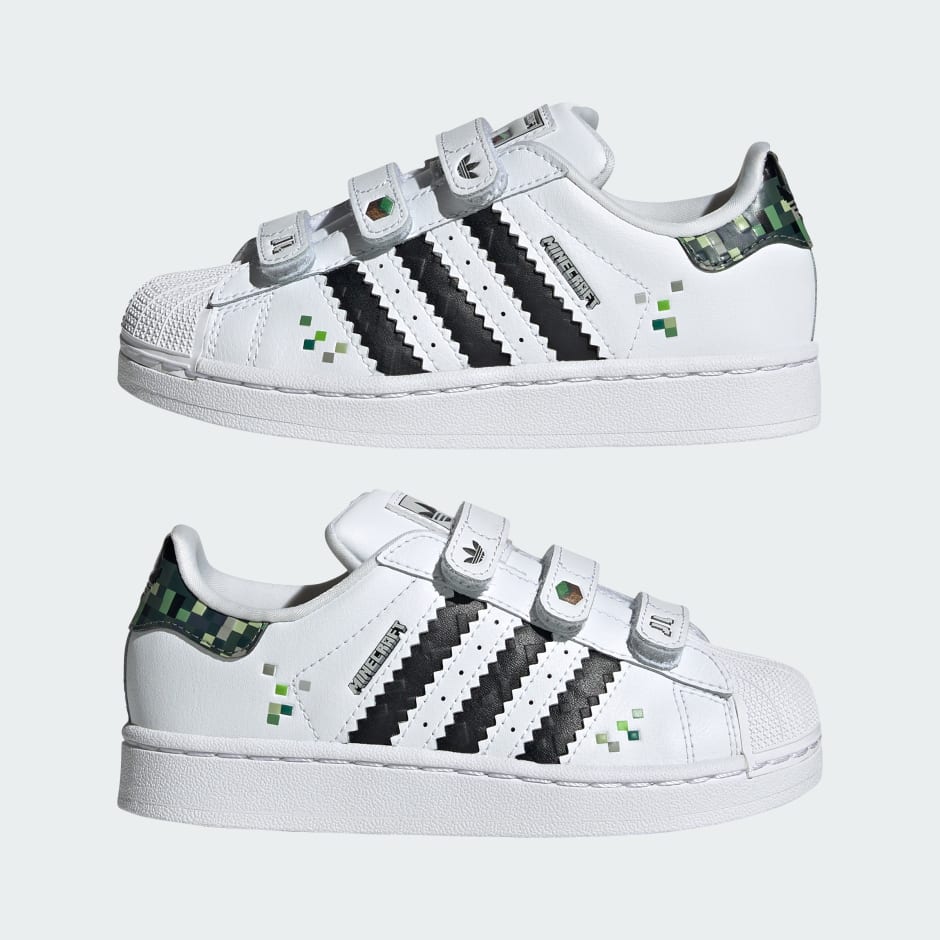 Tenis Superstar II x Minecraft Ni&ntilde;os