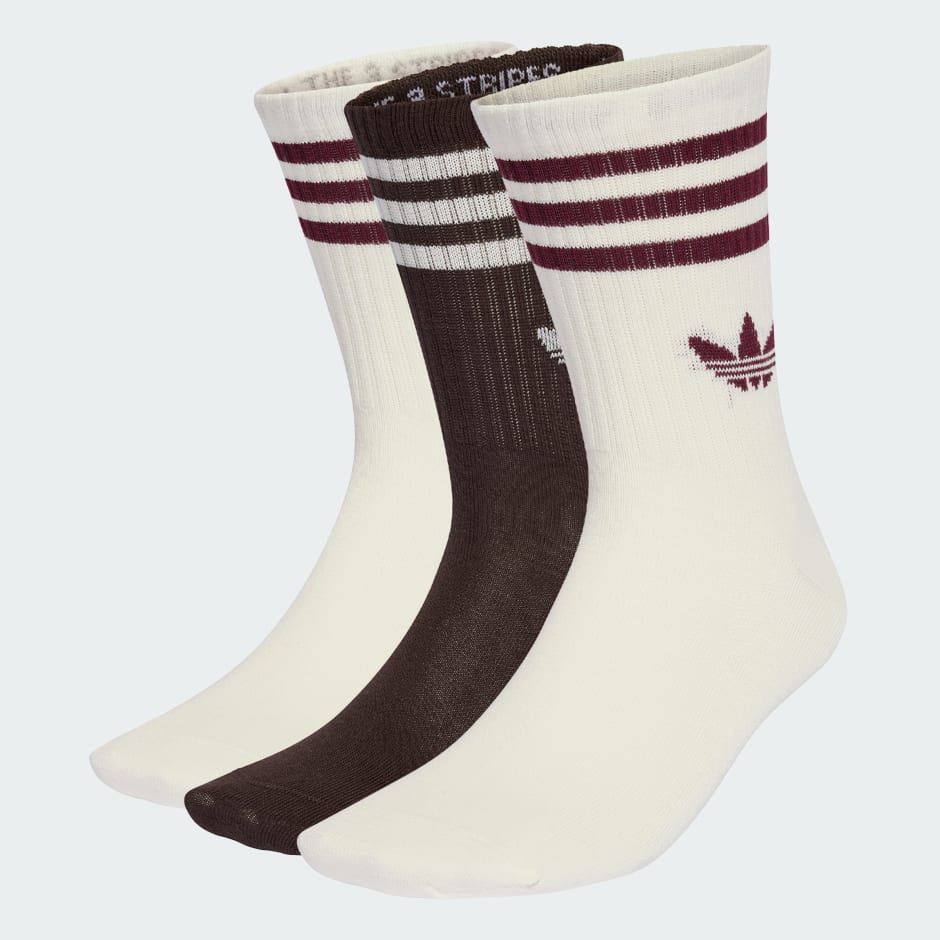 Čarape srednje visine 3-Stripes, 3 para