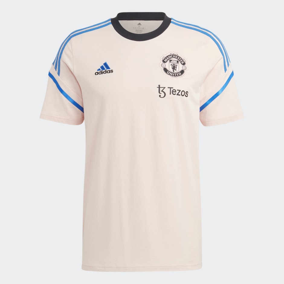 Clothing - Manchester United Condivo 22 Training Tee - Pink | adidas ...